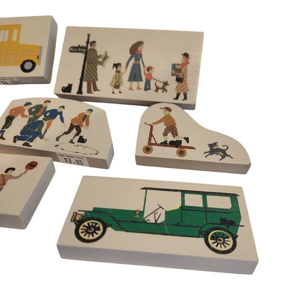 Cat’s Meow Village Lot – Hard Knox School Accessories Bus Flag, Kids Playing Car - Picture 4 of 4